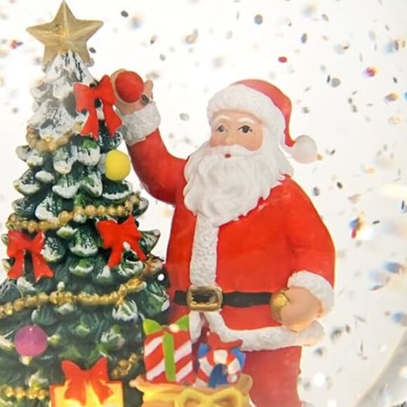 Christmas Snow Globe with Santa Claus - Picture 6 of 6